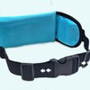 Lightweight Running Waist Pack & Sling Bag Hip Pack (Sky Blue) 2ea