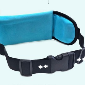 Lightweight Running Waist Pack & Sling Bag Hip Pack (Sky Blue) 2ea