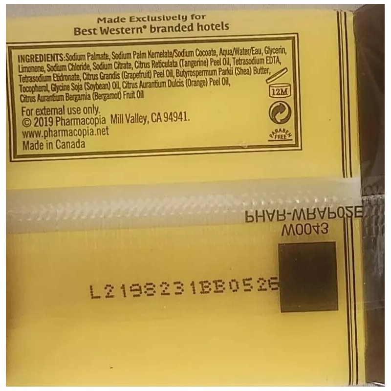 Pharmacopia Natural Body Citrus Facial Bar 10 Soaps