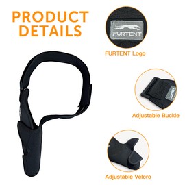 Dog Front Leg Brace for Elbow Dysplasia, Shoulder Dislocation, Hygroma, Pet Prevent Licking Wound Elbow Protector, Avoid Cone of Shame, Abrasion Resistant Dog Recovery Sleeve, M