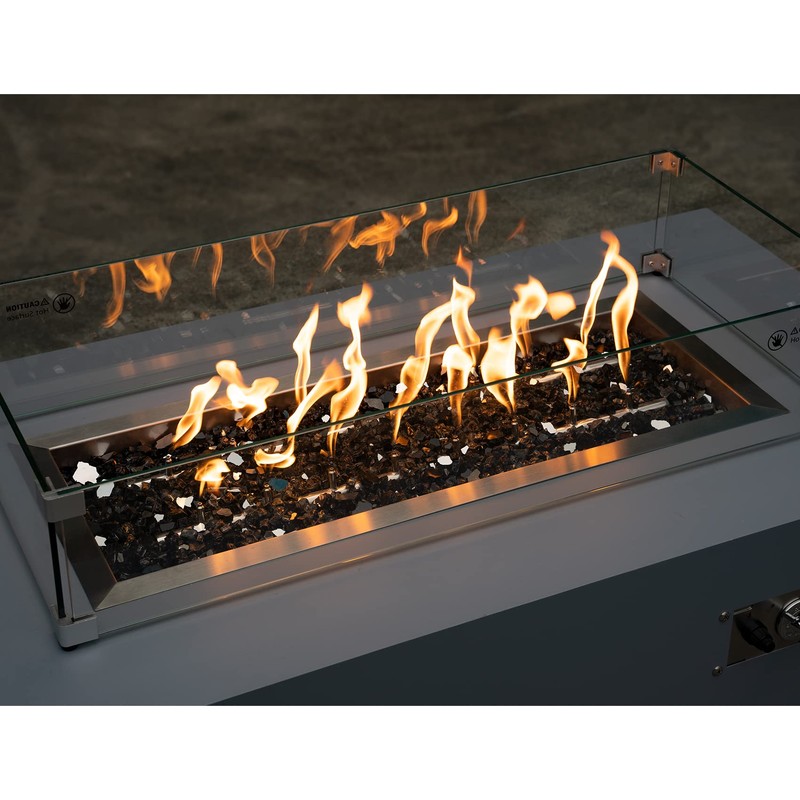 Stanbroil 10-Pound Fire Glass - 1/2 inch Reflective Tempered Fire