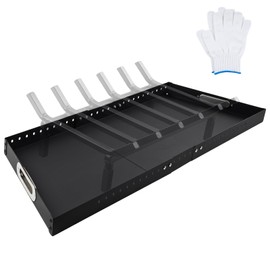 3 Piece Fireplace Tray Ash Pan,Adjustable Fireplace Tray for Up to 38" Fireplace Grates,Expandable Fireplace Ash Pan for Ash Collection,Large Trapezoid Stainless Steel,Fireplace Removable Ash Tray