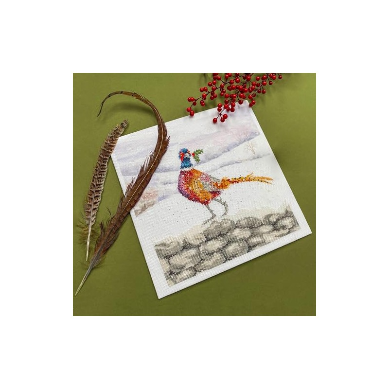 Bothy Threads Counted Cross Stitch Kit - A Festive Flourish