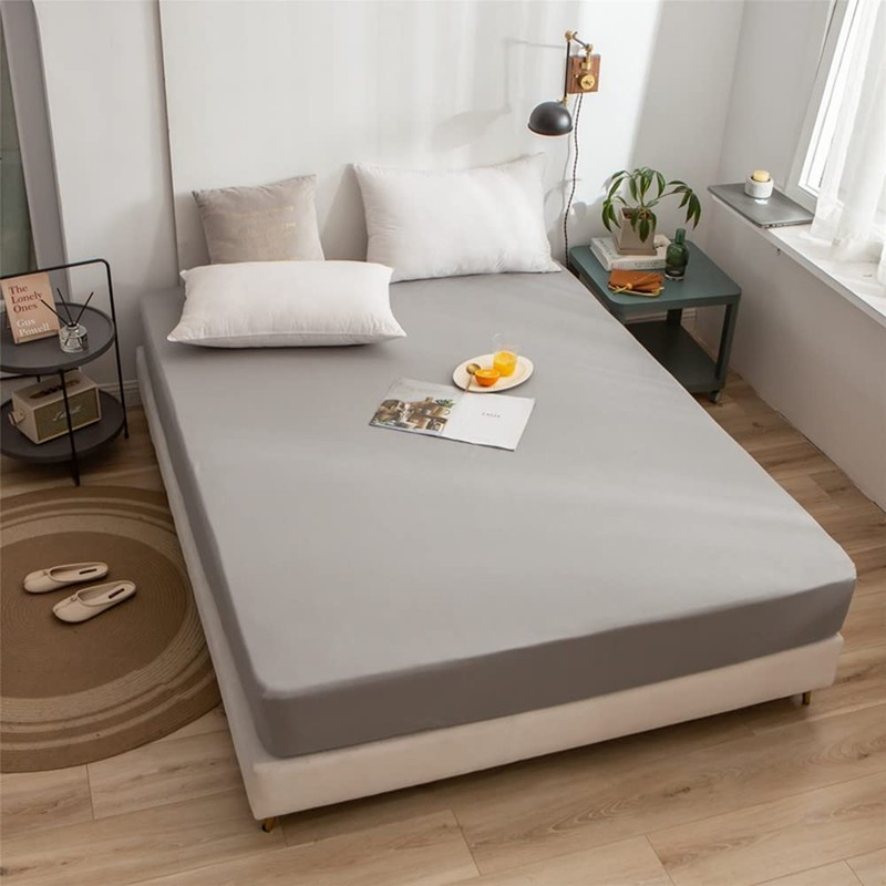 Fitted Sheet - Soft Brushed Microfiber - Deep Pockets, Shrinkage
