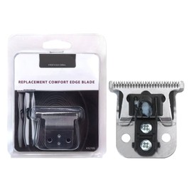 Gxcdizx Silver Trimmer Replacement T Blade Set #32105 D7#32655 D8#32400, Carbon Steel Blade Set for Andis Slimline Pro Li Trimmer (D7&D8)