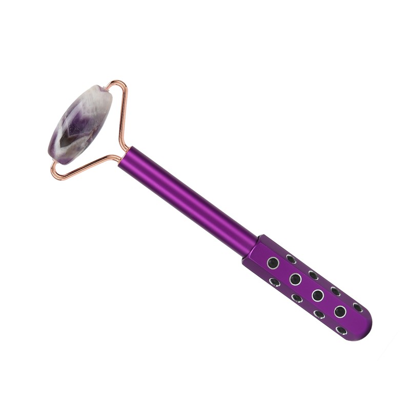 Germanium Stone Facial Massage Roller 2 in 1 Facial Skincare
