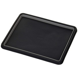 Carmate Car Non-Slip Mat, Anti-Slip Sheet L, Tray Type, Leather-Like, Gray DZ431