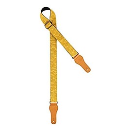 Ortega Guitars Adjustable Ukulele Strap – Spring Series – Cotton, Yellow (OCS-330U)