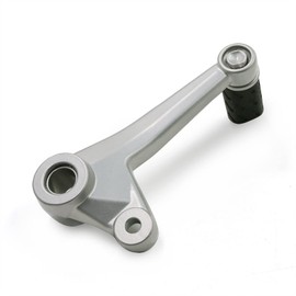 BAIONE Worldmotop Motorcycle Rear Foot shifer lever Aluminum Gear Shift Lever Pedal Compatible with Ducati Monster 696 796 821 1100/S 1200/S (Sliver)