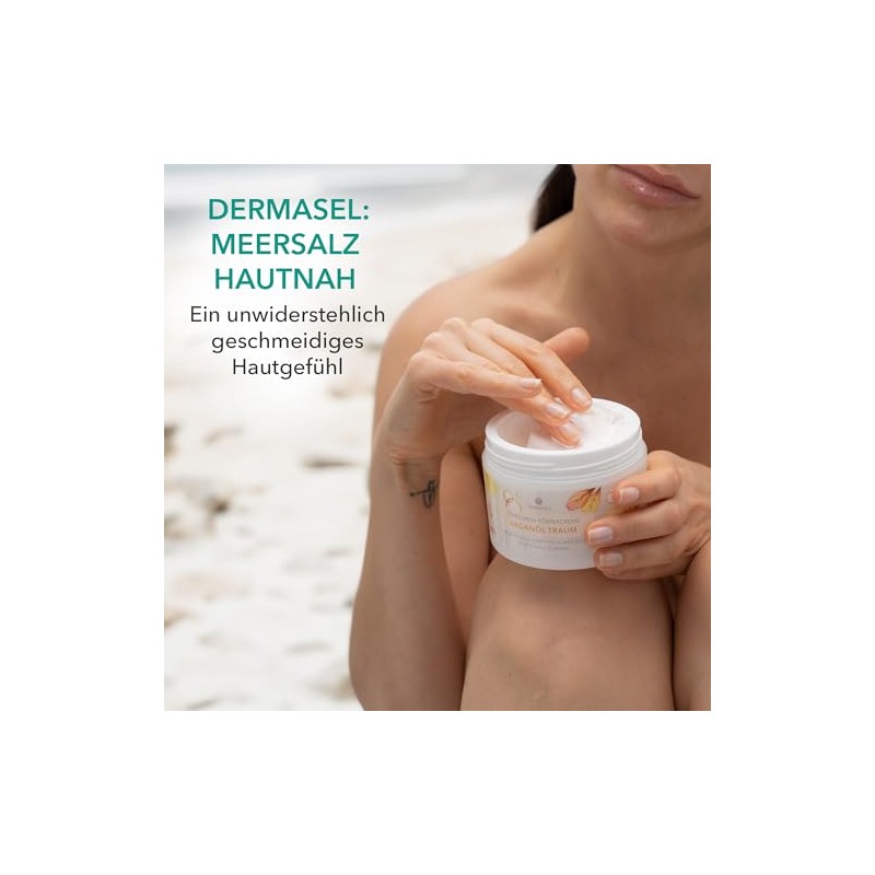 DERMASEL Dead Sea Body Cream Argan Oil Dream 200 ml