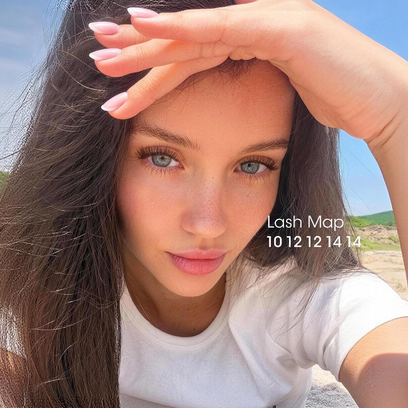 Brown Cluster Lashes Natural Fluffy Eyelash Clusters (10-14MM, Elowen)