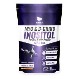 Myo & D-chiro Inositol 40:1 250 G, Ultra Concentrado, Combinación Perfecta, Equilibra tu Sistema Hormonal, Fertilidad, Ayuda al Sindrome de Ovario Pol