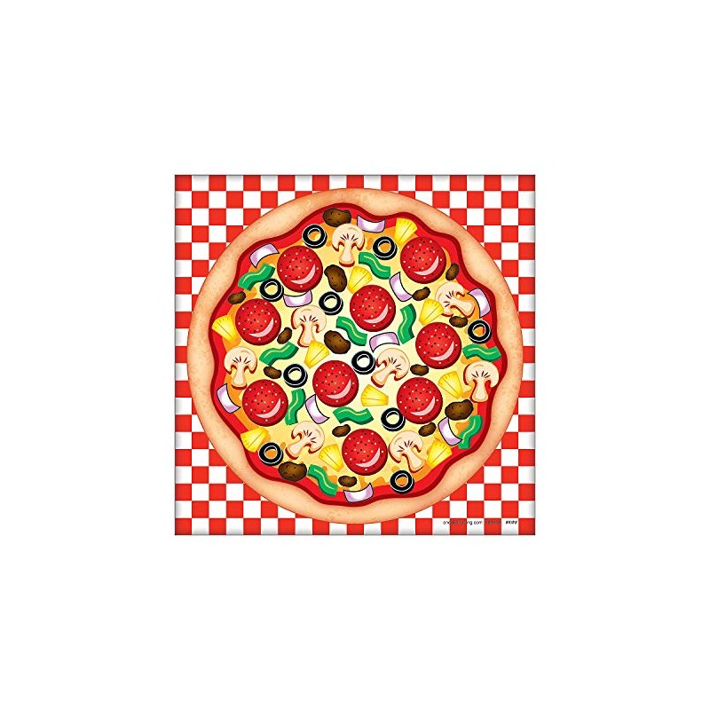 Make A Pizza Sticker Scene (12 Pack) Party and Classroom