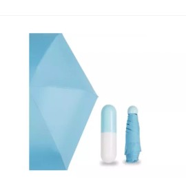 Ugaaiya Paraguas Cápsula Anti-ultravioleta Portátil Sombrillas