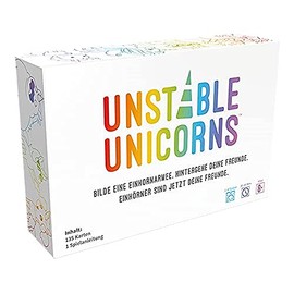 Asmodee Unstable Game Unicorns, Party Game, Card Game, German, Multicoloured, Colourful, TTUD0001