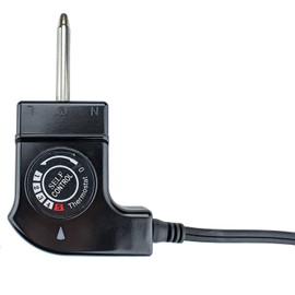 CABLEPELADO 250V 10A 2000W Universal Thermostat Grill Cable 5 Levels Operating Temperature Range 0-280°C Cable 1m Compatible with Princess, Jata, Solac and Fagor