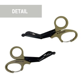 DUCKNOT Scissor Scissors, Stainless Steel, For Outdoor Activities, Camping, BBQ, Kitchen, Cooking, Multi-functional, Multi Tool