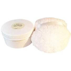 China Rain Dusting Powder Gift Set - 8 oz Jar Talc-Free Silk Powder - Fluffy Fleece Puff