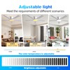 Ceiling Fans with Lights, Flush Mount Ceiling Fan with Remote/APP/Offline