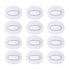 100 Pcs Disposable Ear Covers for Shower, Plastic Waterproof Ear