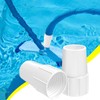 1-1/2" Pool Vacuum Hose Cuff 2 Pack Threaded Swimming Pool