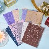 GORGECRAFT Pack of 40 Textured Scrapbook Decorative Paper Sheets Random