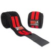 Gorilla Wear Knee Wraps Knee Brace, 1 Pair - Black