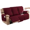 Genina Waterproof Reclining Couch Cover for 3 Seater Non-Slip, Washable