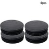 MroMax 100mm Diameter Plastic Pipe Plugs Round Post End Caps