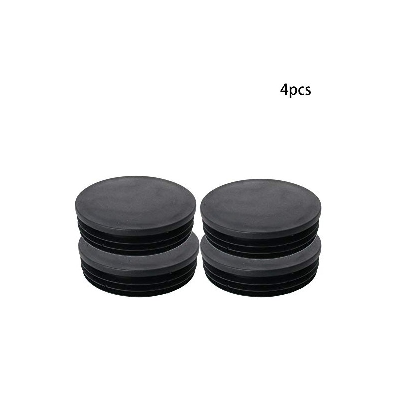 MroMax 100mm Diameter Plastic Pipe Plugs Round Post End Caps