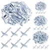 Mardatt 30 Sets 3/16" Toggle Bolts and Wing Nuts, Metal