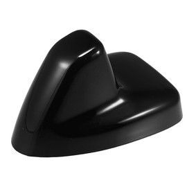 X AUTOHAUX Car Shark Fin Shape Antenna Roof Aerial Cover Trim Exterior Decoration Black for Toyota Tundra 2014-2021