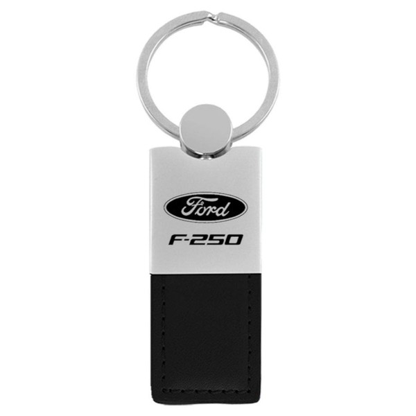 Au-TOMOTIVE GOLD Duo Rectangular Leather Key Chain for Ford F-250
