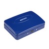 SEPOX® Twins Water/Fire-Resistant Portable Security Case Lock Box Steel, Personal