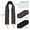 Wide Shoulder Strap, Adjustable Replacement for Purse Strap, Canvas Shoulder