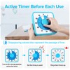 Secura Home 60-Minute Visual Timer, 7.5 Inch Oversize Countdown Timer
