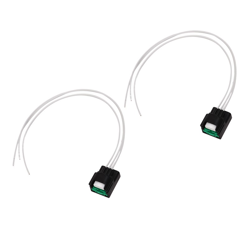 2 Pcs Camshaft Position Sensor Harness Cam Transducer Plug for
