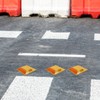 CLISPEED 6 Pieces Reflective Road Markings Driveway Plaster Reflector Optimal