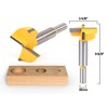 Yonico 43047C 1-5/8-Inch Diameter Carbide Forstner Drill Bit 10mm Shank