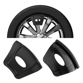 Junecarp 2PCS Rim Protector for Car Wheels,Non-Slip Wheel Rim Protector with Double Rib & Finger Hole Design,Professional Motorcycles Tire Rims Protectors for Tire Replacement and Repair