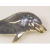 DOLPHIN ORE #.. FISH DESIGNER SIGNED DOLPHIN ORE BLACK ENAMEL