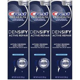 Crest Pro-Health Densify Toothpaste, Intensive Clean, 4.6 Oz (Pack of 3)
