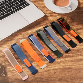 Meliya Bands Compatible with Garmin Venu 2 Plus / Venu Sq / Venu / Vivoactive 3 / Vivoactive 5 Watch Band Women Men, Soft Nylon Sport Replacement Strap for Garmin Vivomove Sport, Vivoactive 3 Music,