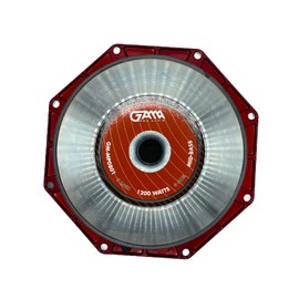 GAMA AUTOPARTS 8" High-Performance Midrange Octagonal Speaker - 1200W Max, 800W RMS, 4-Ohm, Crystal Clear Sound for Car and Truck Audio Systems