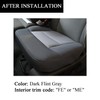 NLQR Driver Side Bottom Replacement Seat Cover Cloth Dark Flint