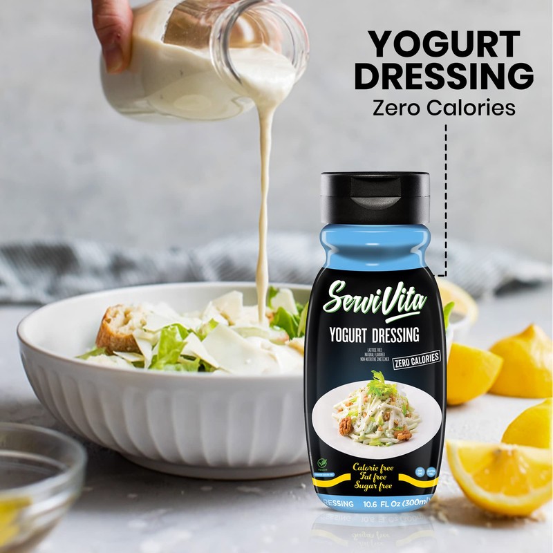 Sugar Free YOGURT Dressing Zero Calories, Sugar-Free, Gluten-Free, Non-GMO Yogurt