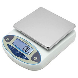 CGOLDENWALL Lab Scale 15kgx0.1g Digital Precision Scale Electronic Balance Laboratory Weighing Industrial Scale Kitchen Counting Scale Scientific Scale Calibrated 110V (15kg, 0.1g)