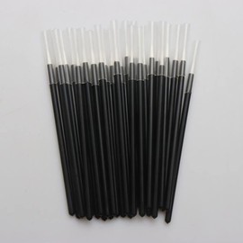 YFFSFDC Disposable Hard Brushes Set of 100 Plastic Model Painting Brushes Gradient Brush Hard Brush Stiff Bristles Figure Painting Brushes