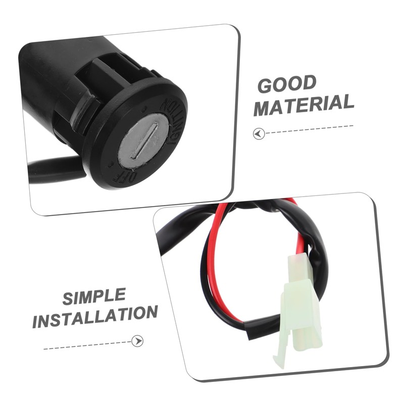 Mikinona ATV Ignition Switch Replacement Key Switch for Efficient Starting