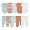 Kiddiezoom Newborn Baby Layette Set 10-Piece with Bodysuits and Pants